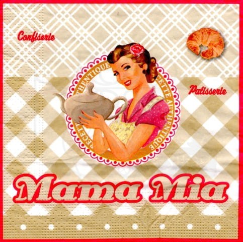 Serwetka 33 x 33 - Mama Mia