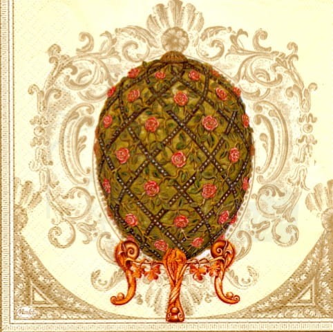 Serwetka 33 x 33 - Jajko Fabergé