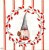 Serwetka 33 x 33 - Krasnal, Boże Narodzenie