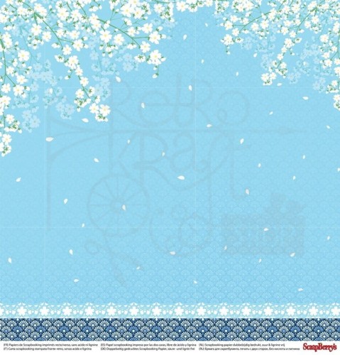 Papier 30x30 Scrapberry's Japanese Dreams Paper Cranes