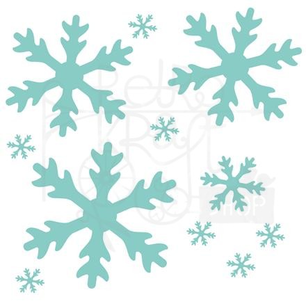 Dziurkacz magnetyczny - anywhere 3,8 cm Konfetti śnieżynki