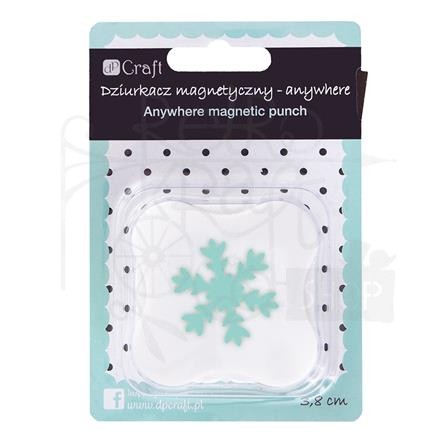 Dziurkacz magnetyczny - anywhere 3,8 cm Śnieżynka 2