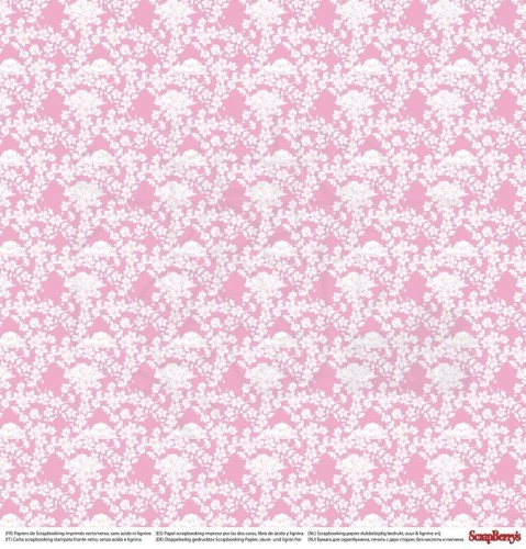 Papier 30x30 Scrapberry's Japanese Dreams Cherry Blossoms