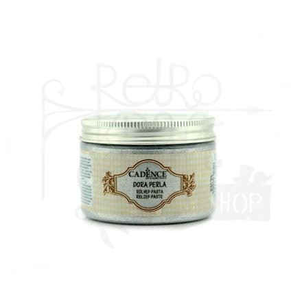 Pasta strukturalna Dora Perla Silver, srebrna 150 ml