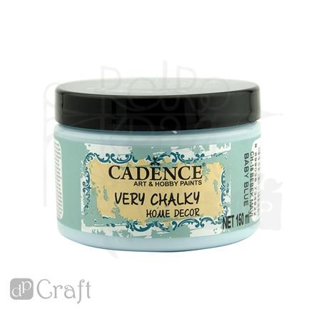 Farba kredowa chalky finish 150 ml - baby blue, niebieska