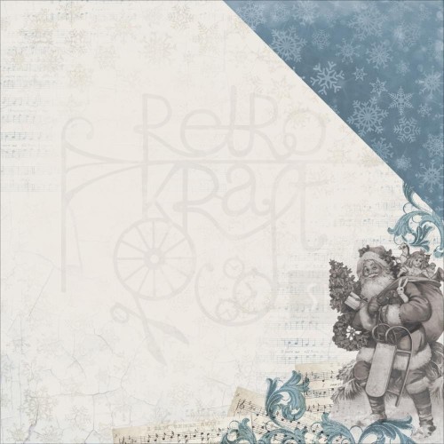 Papier 30x30 Kaisercraft Frosted Chilly