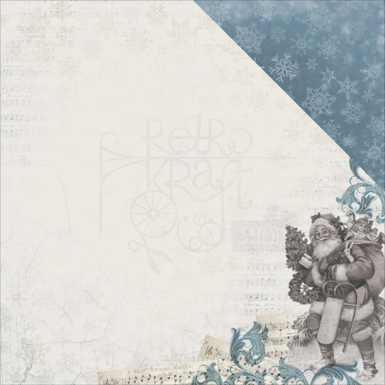 Papier 30x30 Kaisercraft Frosted Chilly
