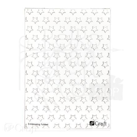 Folder do embossingu 2d - Gwiazdki 13 cm x 18 cm