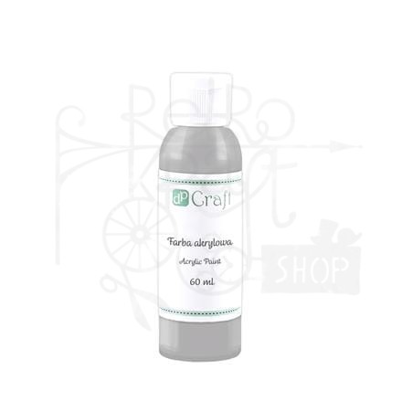 Farba akrylowa, 60 ml - Gunmetal grey
