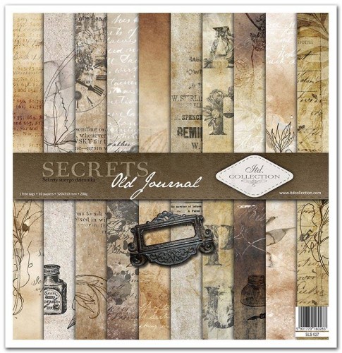 Zestaw do scrapbookingu SLS-027 'Old Journal'