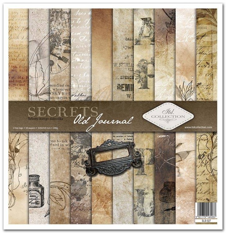 Zestaw do scrapbookingu SLS-027 'Old Journal'