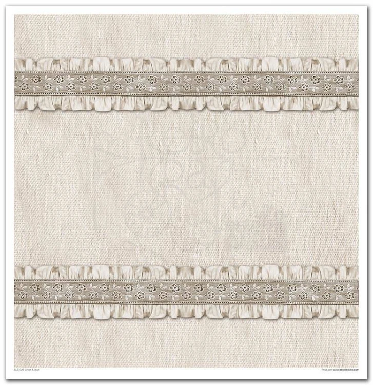 Zestaw do scrapbookingu SLS-026 "Linen &amp; Lace"