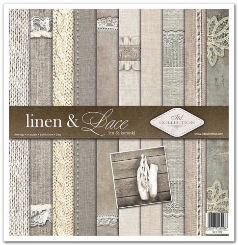 Zestaw do scrapbookingu SLS-026 "Linen &amp; Lace"