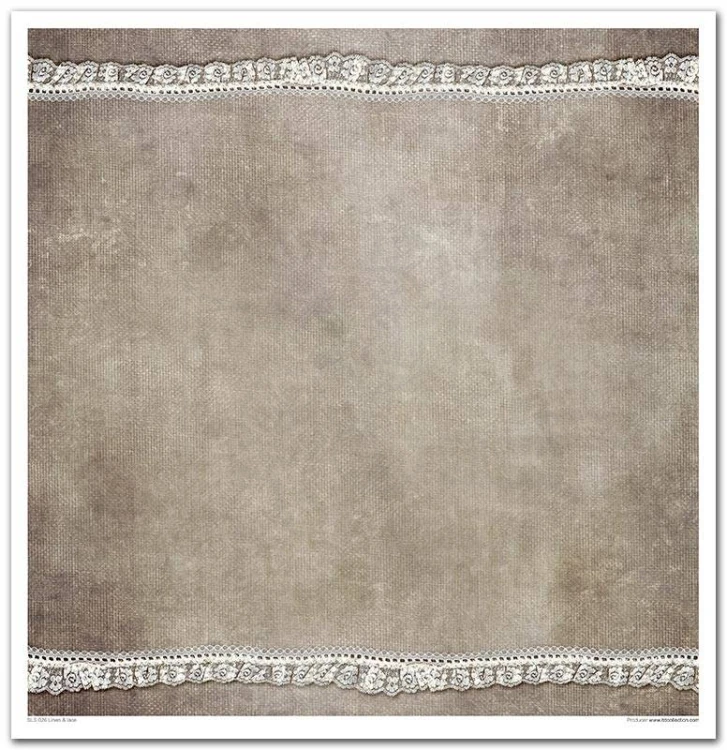 Zestaw do scrapbookingu SLS-026 "Linen &amp; Lace"