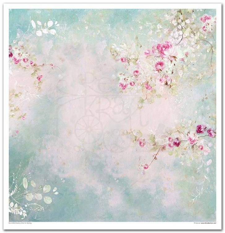 Zestaw do scrapbookingu SLS-008 'Shabby Chic for spring'