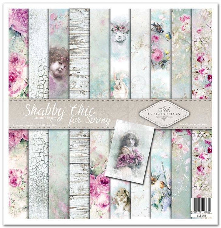 Zestaw do scrapbookingu SLS-008 'Shabby Chic for spring'
