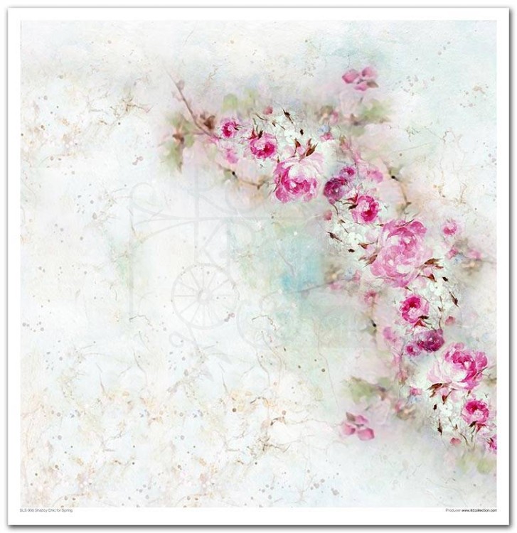 Zestaw do scrapbookingu SLS-008 'Shabby Chic for spring'