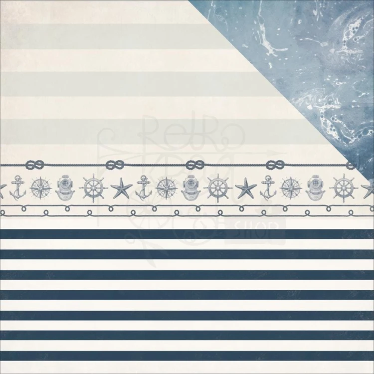 Papier 30x30 Kaisercraft High Tide Sailor