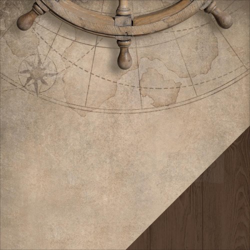 Papier 30x30 Kaisercraft High Tide Captain's Wheel