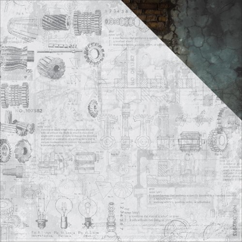 Papier 30x30 Kaisercraft Factory 42 Plans