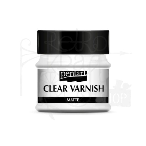 Lakier szybkoschnący rozpuszczalnikowy mat 50ml Pentart