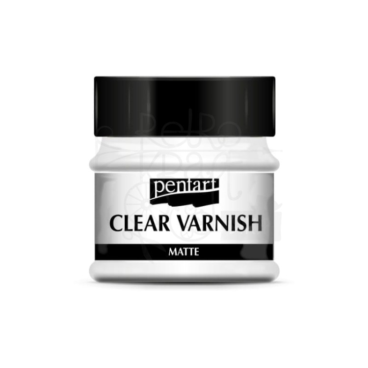 Lakier szybkoschnący rozpuszczalnikowy mat 50ml Pentart