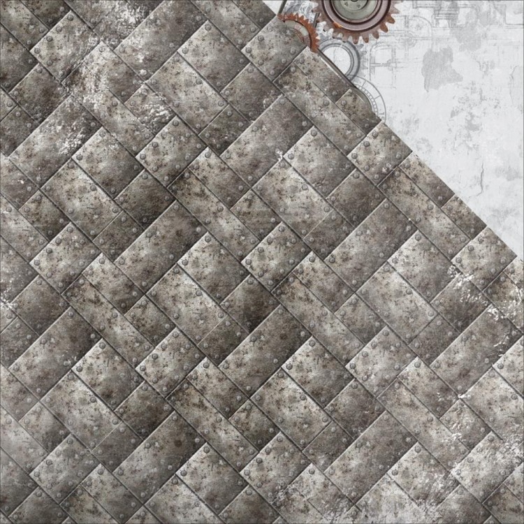 Papier 30x30 Kaisercraft Factory 42 Ironworks