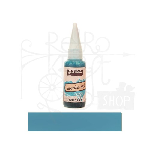 Tusz media ink 20 ml laguna Pentart