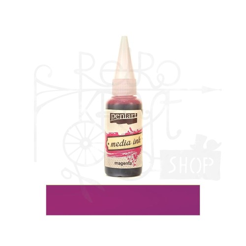 Tusz media ink 20 ml magenta Pentart