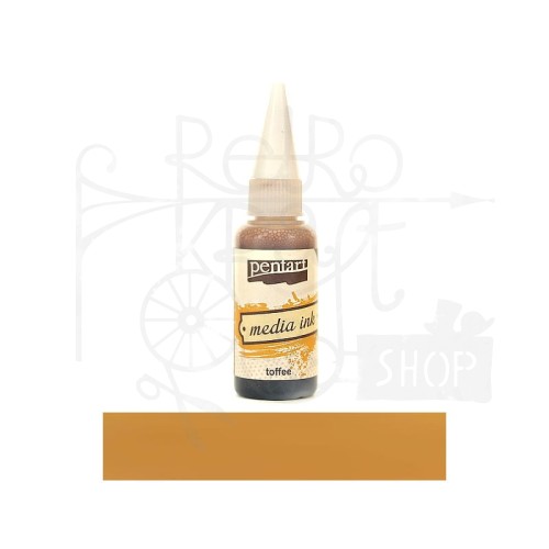 Tusz media ink 20 ml toffi Pentart