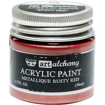 Farba akrylowa Art Alchemy Metallique Rusty Red 963156 Prima