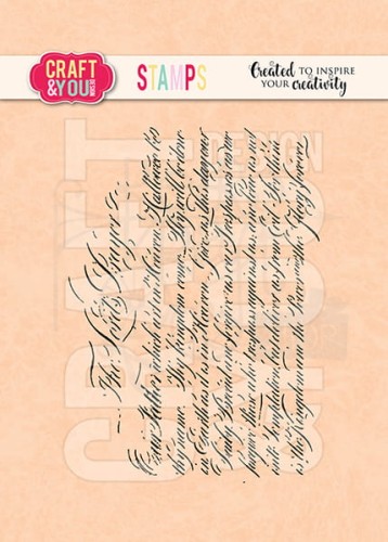 Stemple akrylowe Script Pismo