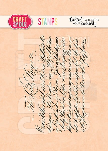 Stemple akrylowe Script Pismo