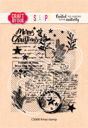 Stempel akrylowy Xmas stamp