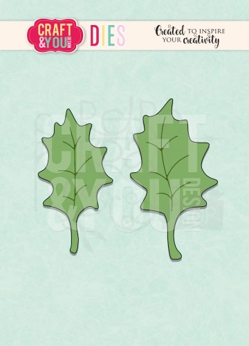Wykrojnik Holly leaves Listki ostrokrzewu