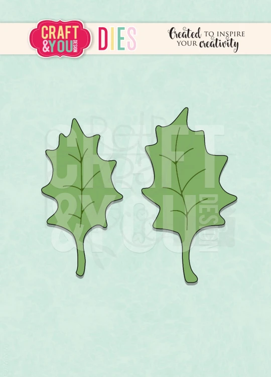 Wykrojnik Holly leaves Listki ostrokrzewu