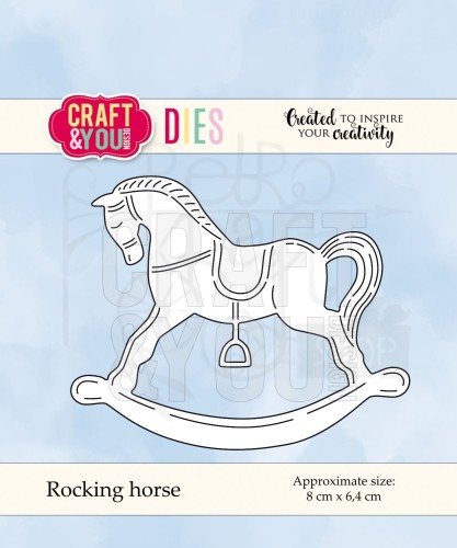 Wykrojnik Rocking horse Konik na biegunach