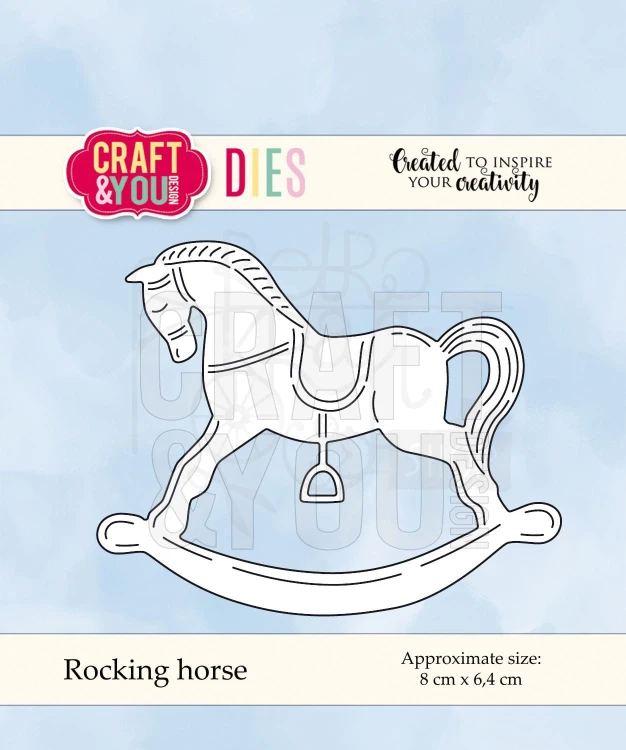 Wykrojnik Rocking horse Konik na biegunach