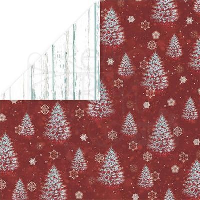 Papier do scrapbookingu 30x30 White Christmas 02