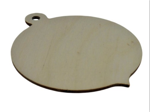 Bombka płaska 10cm