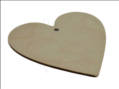 Drewniane serce 10cm