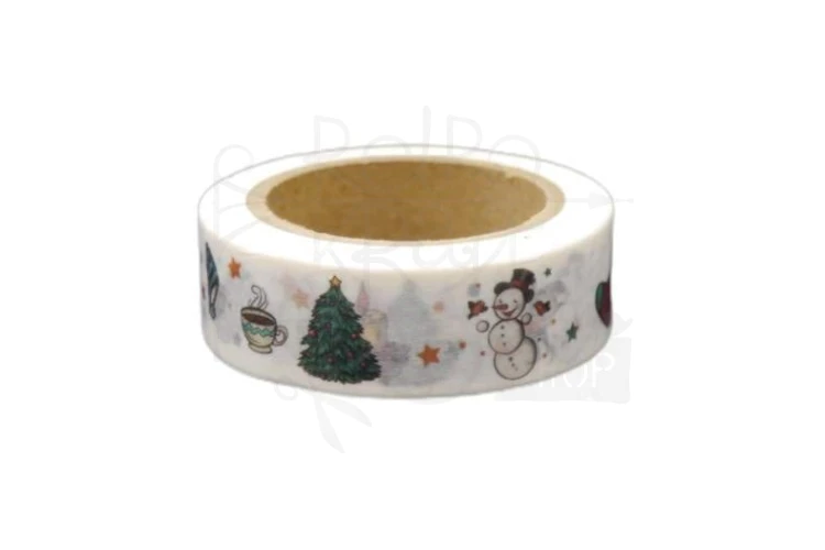 Taśma washi Boże Narodzenie 06