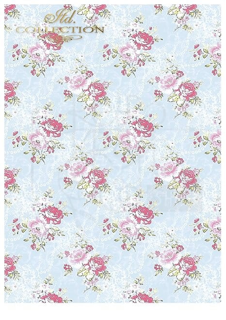 Papier do scrapbookingu SCRAP-041 Blue dreams