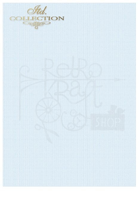 Papier do scrapbookingu SCRAP-041 Blue dreams