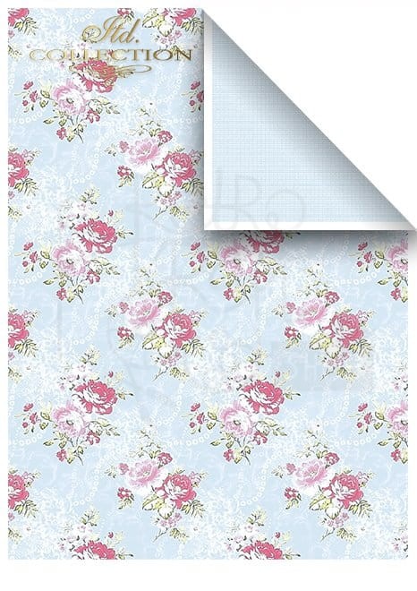 Papier do scrapbookingu SCRAP-041 Blue dreams