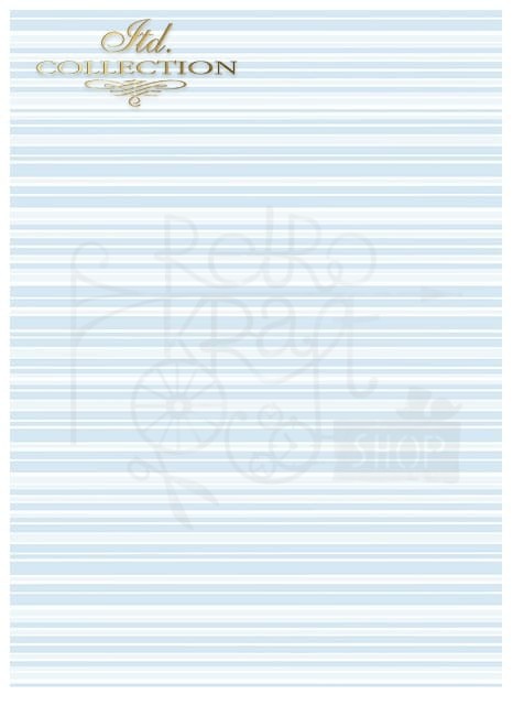 Papier do scrapbookingu SCRAP-041 Blue dreams