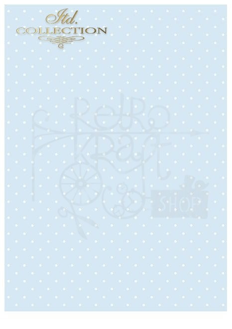 Papier do scrapbookingu SCRAP-041 Blue dreams