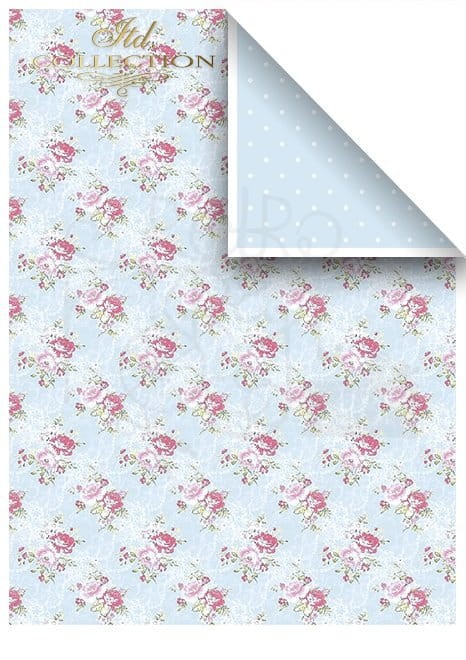 Papier do scrapbookingu SCRAP-041 Blue dreams
