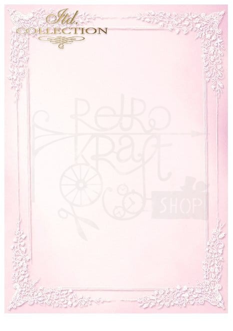 Papier do scrapbookingu SCRAP-042 Pink dreams