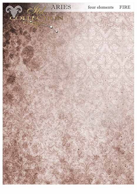 Papier do scrapbookingu SCRAP-030 Fire
